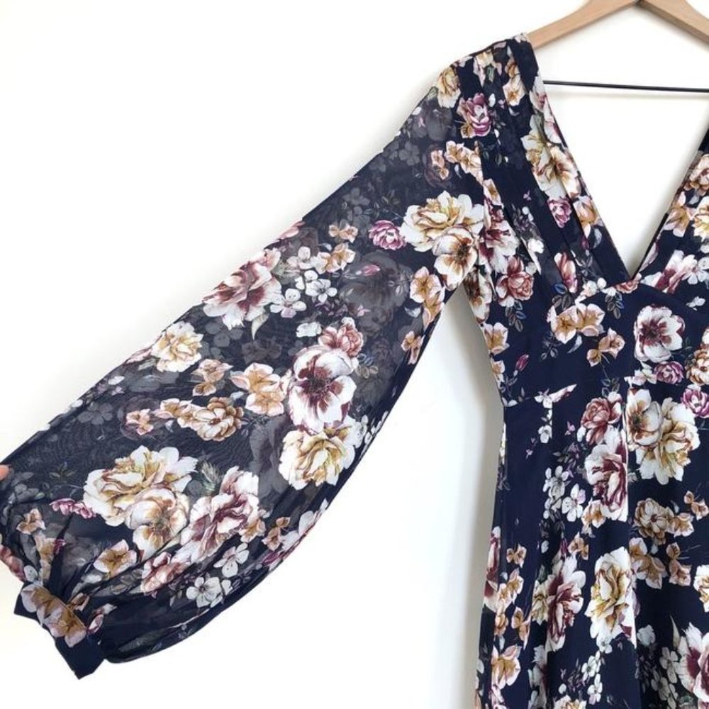 Nicholas Garden Rose Maxi Dress - Picture 2 of 4
